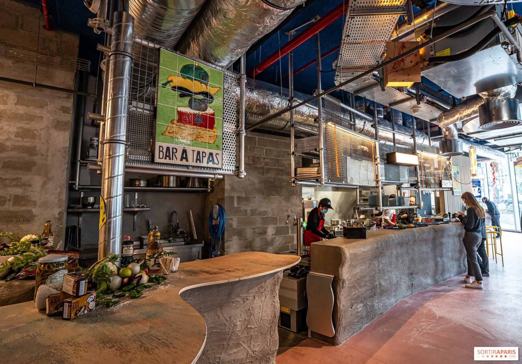 Food Courts the trendy venues of the Paris region