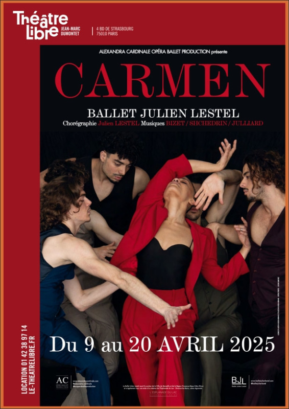 Carmen : le Ballet Julien Lestel dans une nouvelle adaptation moderne et féministe