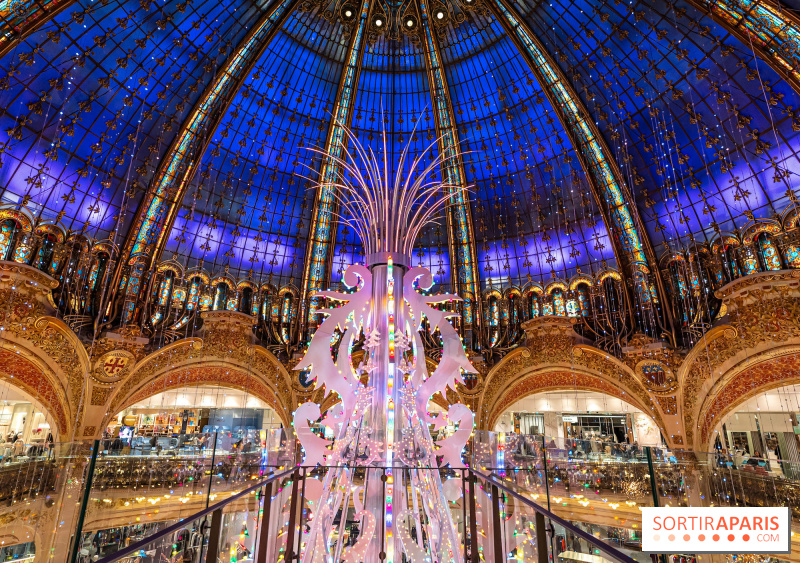 Le Glasswalk des Galeries Lafayette Haussmann, le spot photo canon sous la Coupole du magasin